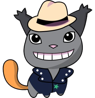 Kittygotchi with hat